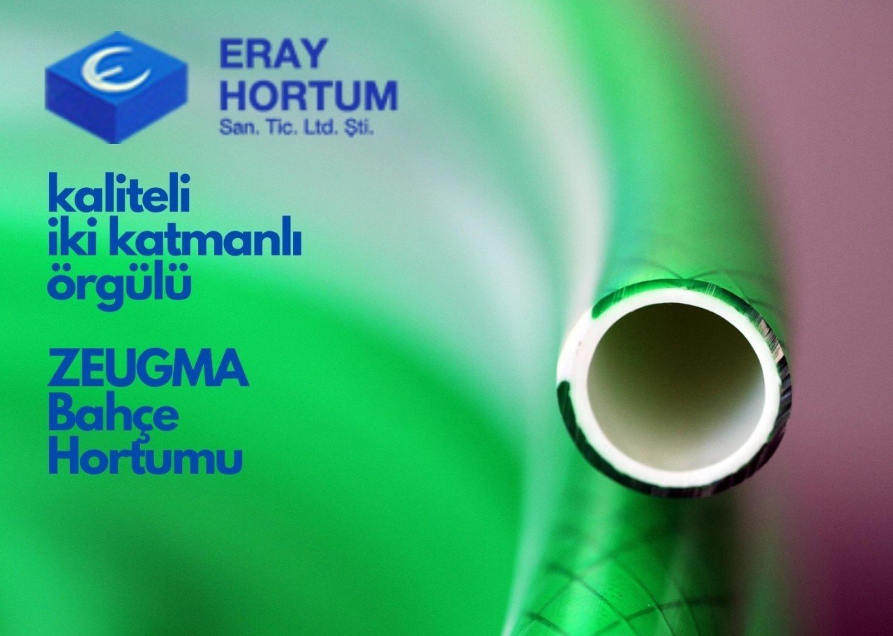 ERAY Çift Katlı Örgülü Bahçe Sulama Hortumu 1/2'' [Yarım Parmak]