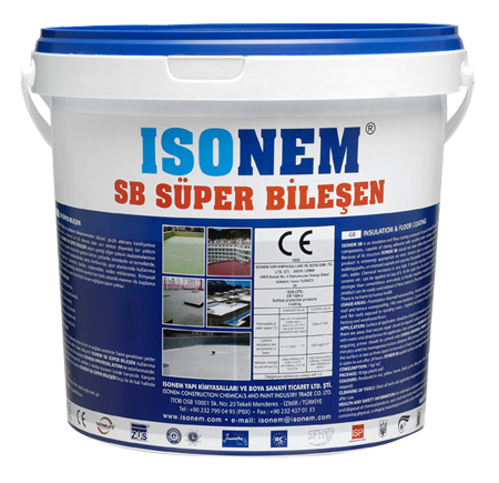ISONEM SB Süper Bileşen [5 kg -10 kg -18 kg] - 4 Renk 18 KG - Beyaz