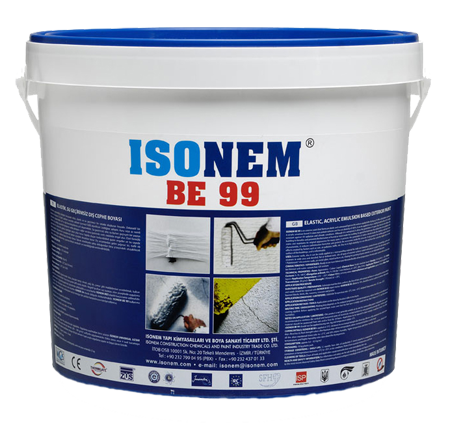 ISONEM BE99 %300 ELASTİK SU GEÇİRİMSİZ DIŞ CEPHE BOYASI
