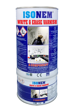 ISONEM WRITE & ERASE VARNISH  1+0,5 KG YAZ SİL VERNİK