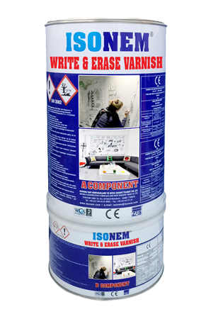 ISONEM WRITE & ERASE VARNISH  1+0,5 KG YAZ SİL VERNİK