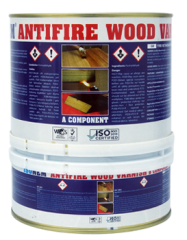 ISONEM ANTI FIRE WOOD VARNISH 1 + 0,5 KG YANGIN GECİKTİRİCİ AHŞAP VERNİĞİ