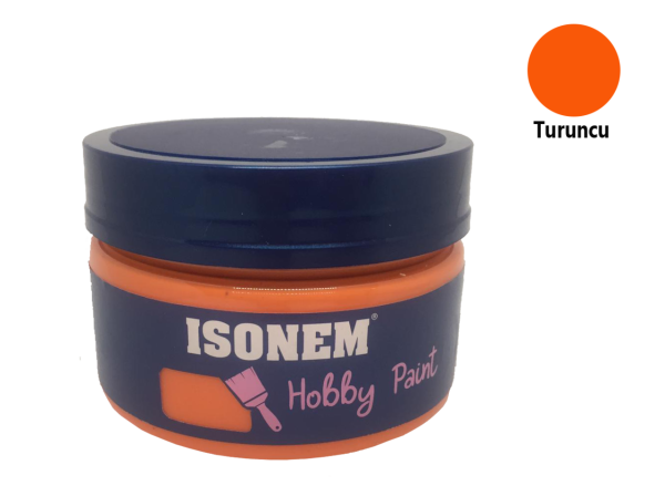 Isonem Hobby Paint Akrilik Boya 350 ml - Turuncu