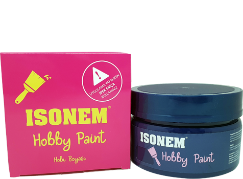 Isonem Hobby Paint Akrilik Boya 350 ml - Limon Sarısı