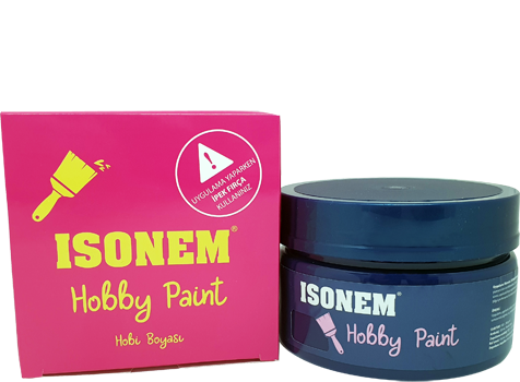 Isonem Hobby Paint Akrilik Boya 350 ml - Metalik Gold