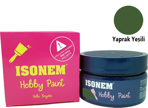 Isonem Hobby Paint Akrilik Boya 350 ml - Yaprak Yeşili