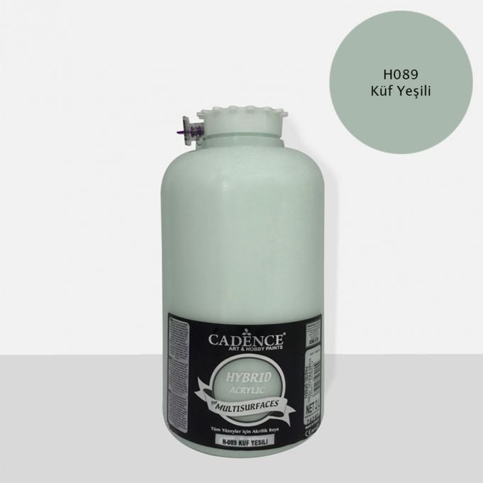 Cadence 2000 ml Hybrid Akrilik Multisurfaces Boya - Küf Yeşili [H089]
