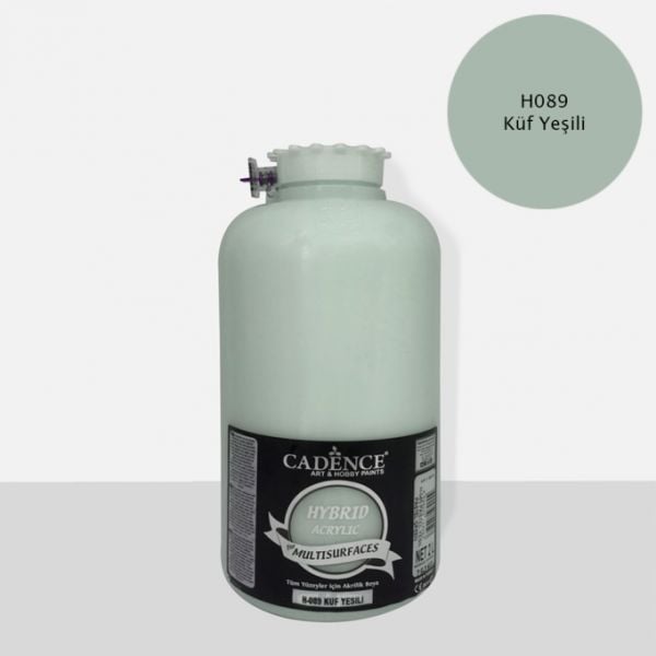 Cadence 2000 ml Hybrid Akrilik Multisurfaces Boya - Küf Yeşili [H089]