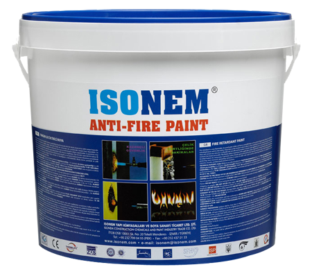 ISONEM ANTI FIRE PAINT 10 KG YANGIN GECİKTİRİCİ BOYA