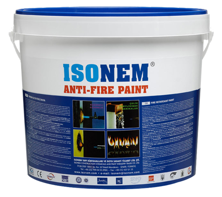 ISONEM ANTI FIRE PAINT 5 KG YANGIN GECİKTİRİCİ BOYA