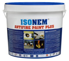 ISONEM ANTIFIRE PAINT PLUS 10 KG ÇELİK , AHŞAP VE BETON YAPILAR İÇİN 120 DK YANGINA DAYANIKLI BOYA