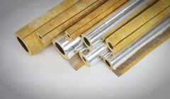 CAMYÜNÜ PREFABRİK ALÜMİNYUM FOLYO KAPLI BORU İZOLASYONU - 120cm/Adet