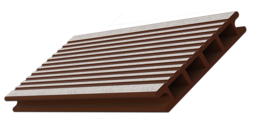 KomWOOD WPC Deck Zemin Kaplama - K-Pro Deck 25x140 mm. 3mt (1 Adet fiyatıdır.)