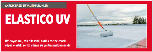 YAPIMİX ELASTİCO UV 20 KG. (AKRİLİK BAZLI SU YALITIMI)