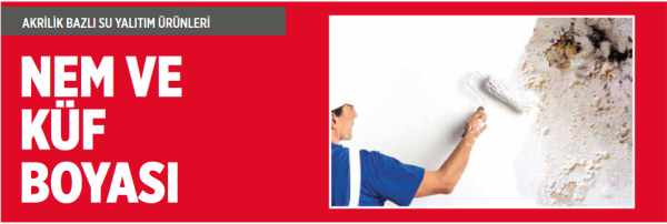 YAPIMİX NEM VE KÜF BOYASI  [ 1 kg - 5 kg Ambalaj ]