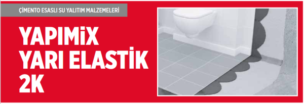 YAPIMİX YARI ELASTİK 2K - 25 KG (20 KG + 5 KG)