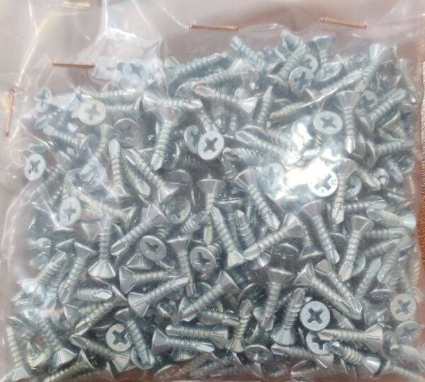 Deck Metal Profil-Klips Vidası (Matkap uçlu) 3,9 x 16 mm (500 Ad./ Paket)