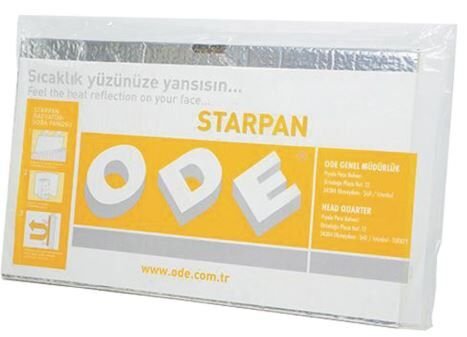 ODE STARPAN CAMYÜNÜ AL.FOLYOLU RADYATÖR ARKALIĞI 15 mm. (55x90 cm) (2'li Paket)